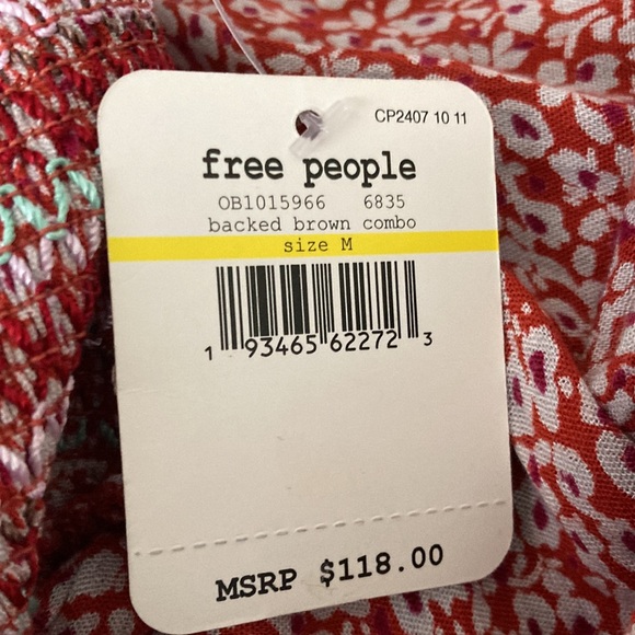 Free People Gabriela Patchwork Printed Halter Dress - Picture 12 of 12